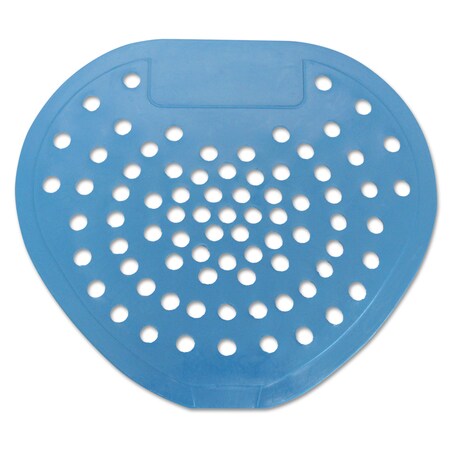 Hospeco Health Gards Vinyl Urinal Screen, 7 3/4"w x 6 7/8"h, Blue, Mint, PK12 03904